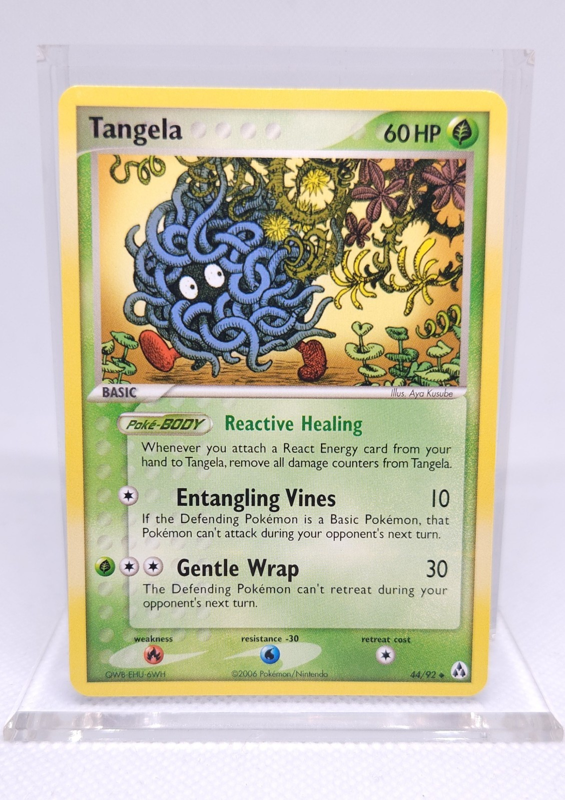 Pokémon Tangela 44/92 Legend Maker Uncommon NM