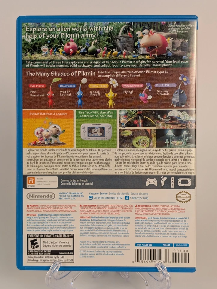 Pikmin 3 (Nintendo Wii U, 2013) ➡️CIB Complete  - Tested - MINT📀! - Image 2 of 4