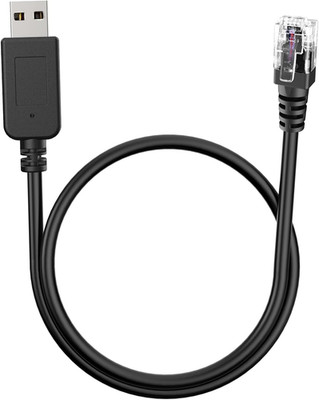 Radar Detector Cord, USB to RJ11 Plug Cable,For Escort Radenso XP Uniden Beltron