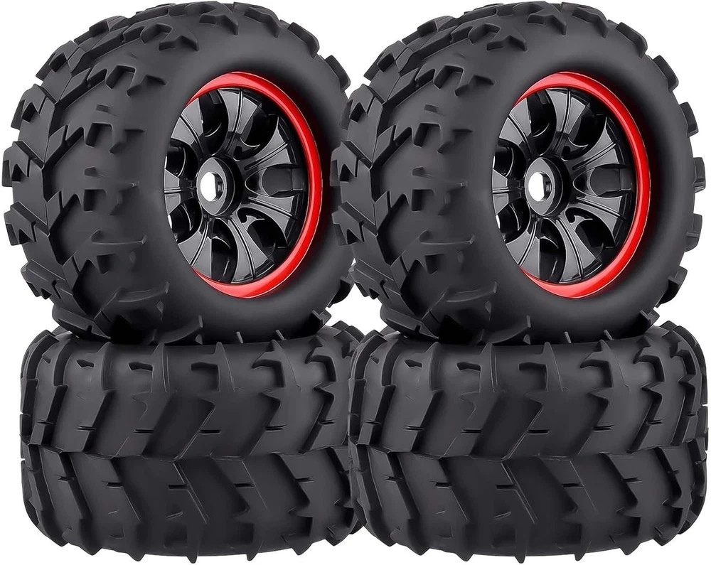 High Performance Tire Set for RC Monster Cars