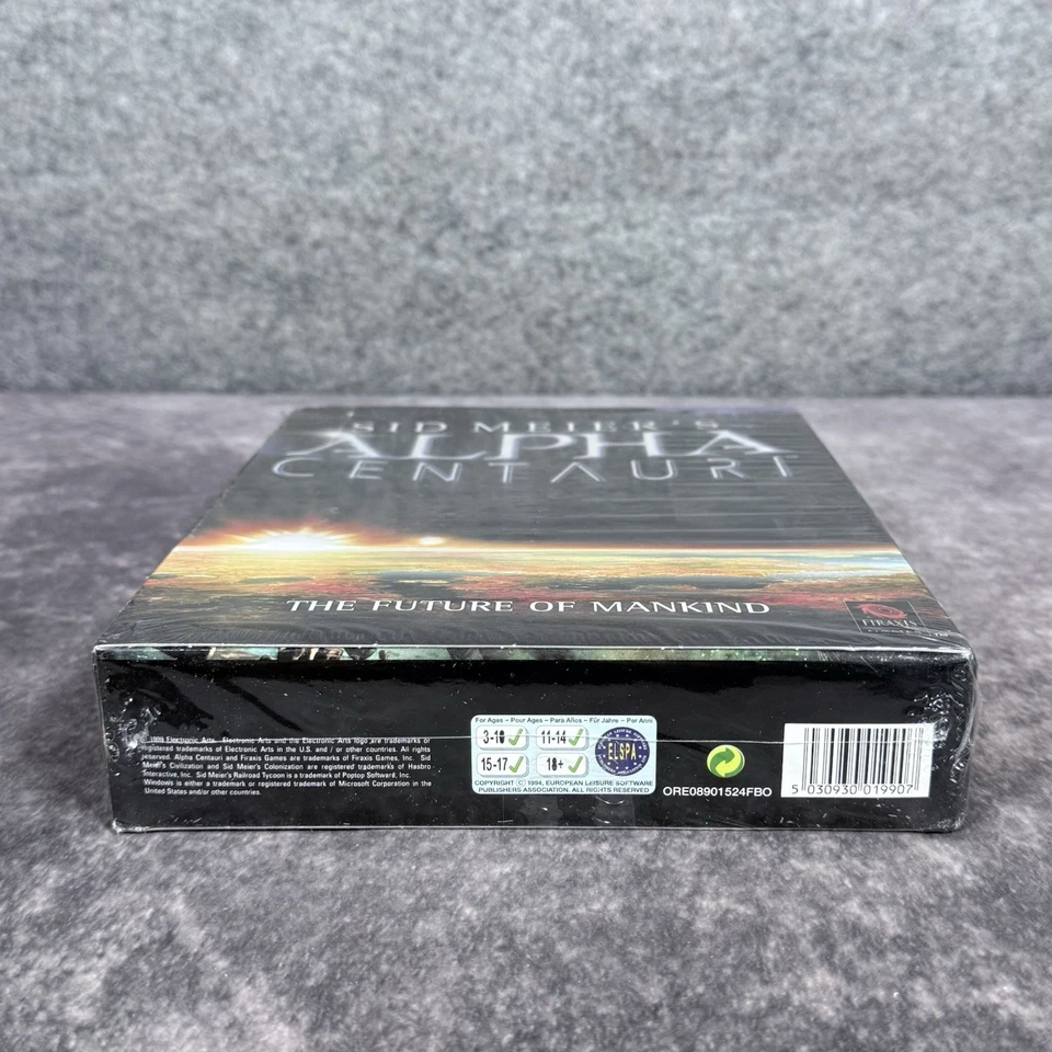 Sid Meier's Alpha Centauri PC Game - NEW Sealed CD-Rom Original Big Box Rare - Image 3 of 4
