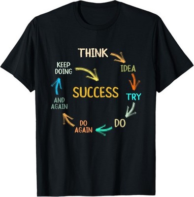 Motivational Quote Motivation Success Inspiration Mindset T-Shirt