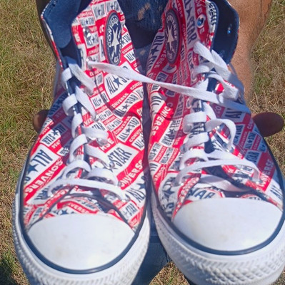 Converse Chuck Taylor All Star High Top Lace-Up Canvas Graphic Print Sneaker