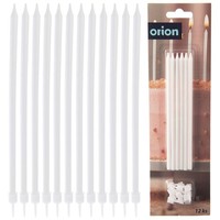 Geburtstagskerzen Set 12 Stk 14,5 Cm Kuchenkerzen Lang Orion 822261