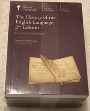 Great Courses: HISTORY of the ENGLISH LANGUAGE 2ND ED./LERER/18 CDS + GUIDE/NEW