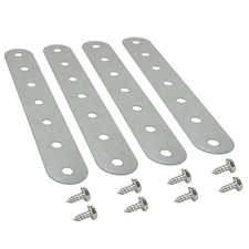 Derale 7" Rigid Metal Bracket Mounting Kit for Engine or Transmission Cooler