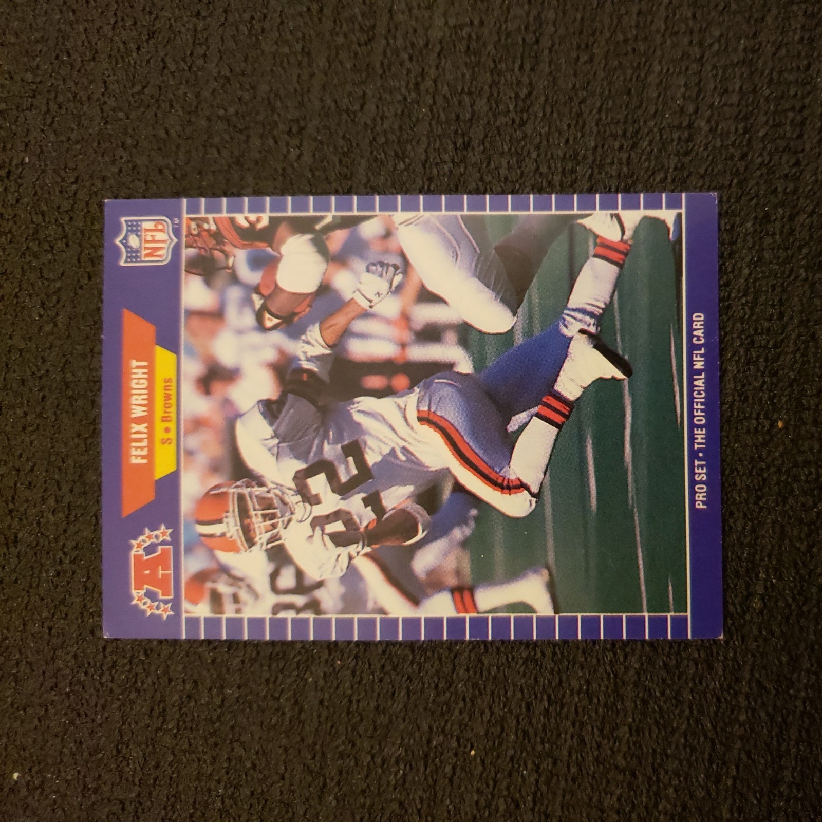 1989 Pro Set - Felix Wright #85