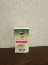 Garden of Life RAW Enzymes, Women 50 & Wiser 90 Caps 03/26