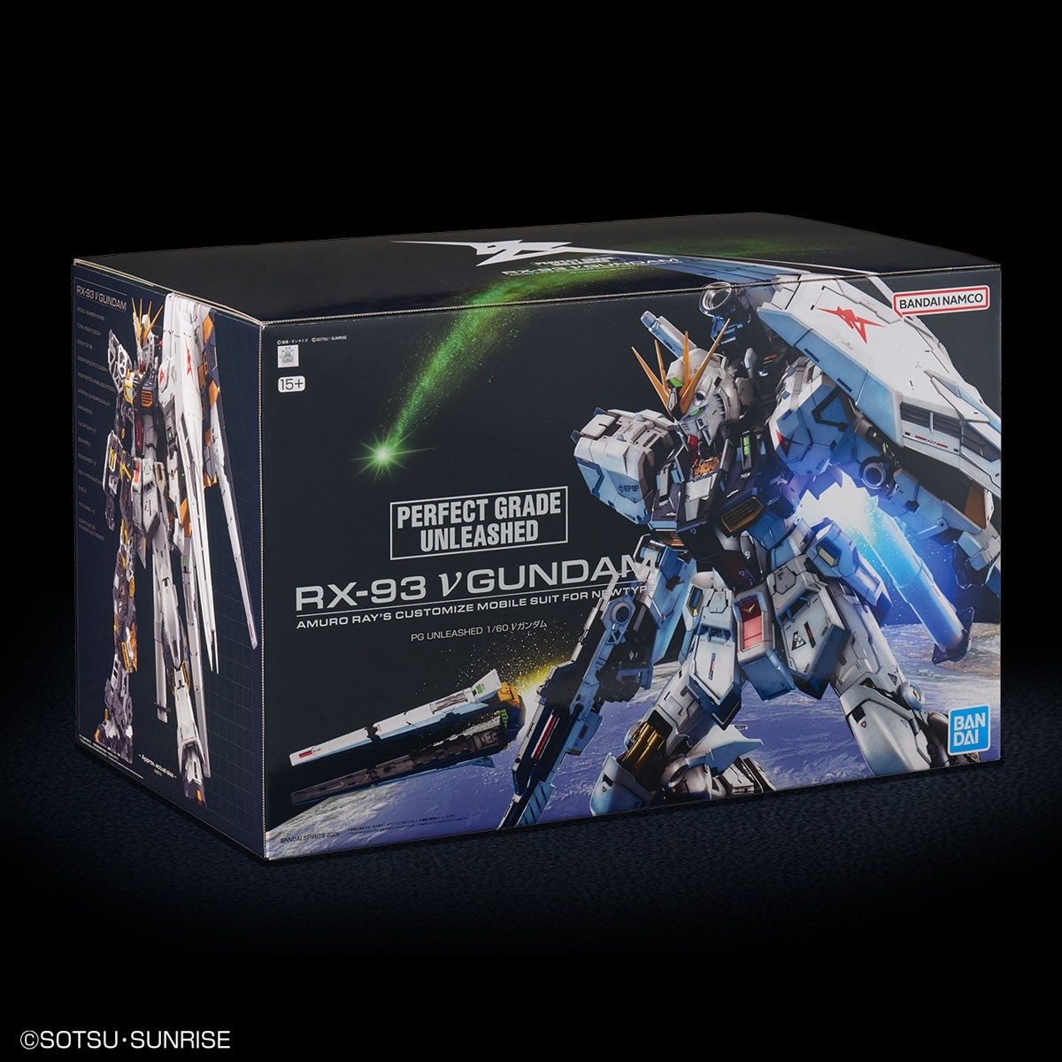 RX-93 V NU Gundam Unleashed PG Perfect Grade 1/160 BANDAI Model