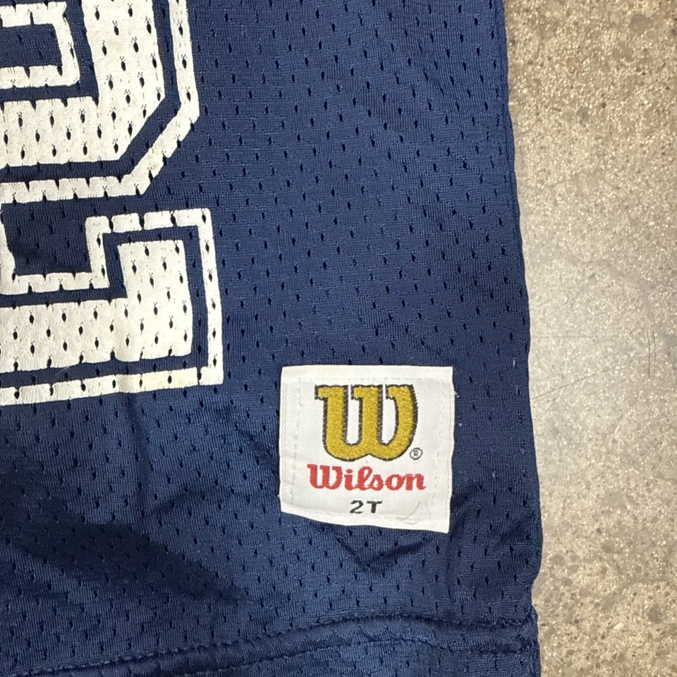 Camiseta deportiva vintage Emmitt Smith Dallas Cowboys #22 NFL Wilson para niños pequeños talla 2T Foto 3 de 4