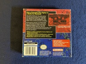 Vertical Force CIB Virtual Boy Nintendo OOH AAH!!!