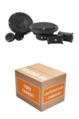 Lautsprecher Boxen Front Rockford P165-SE für Ford Transit + 6. Generation 2x Ti