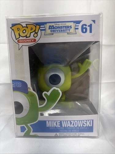 Funko Pop Collectible Disney Pixar #61 Mike Wazowski Vinyl Rare JJ0227JW