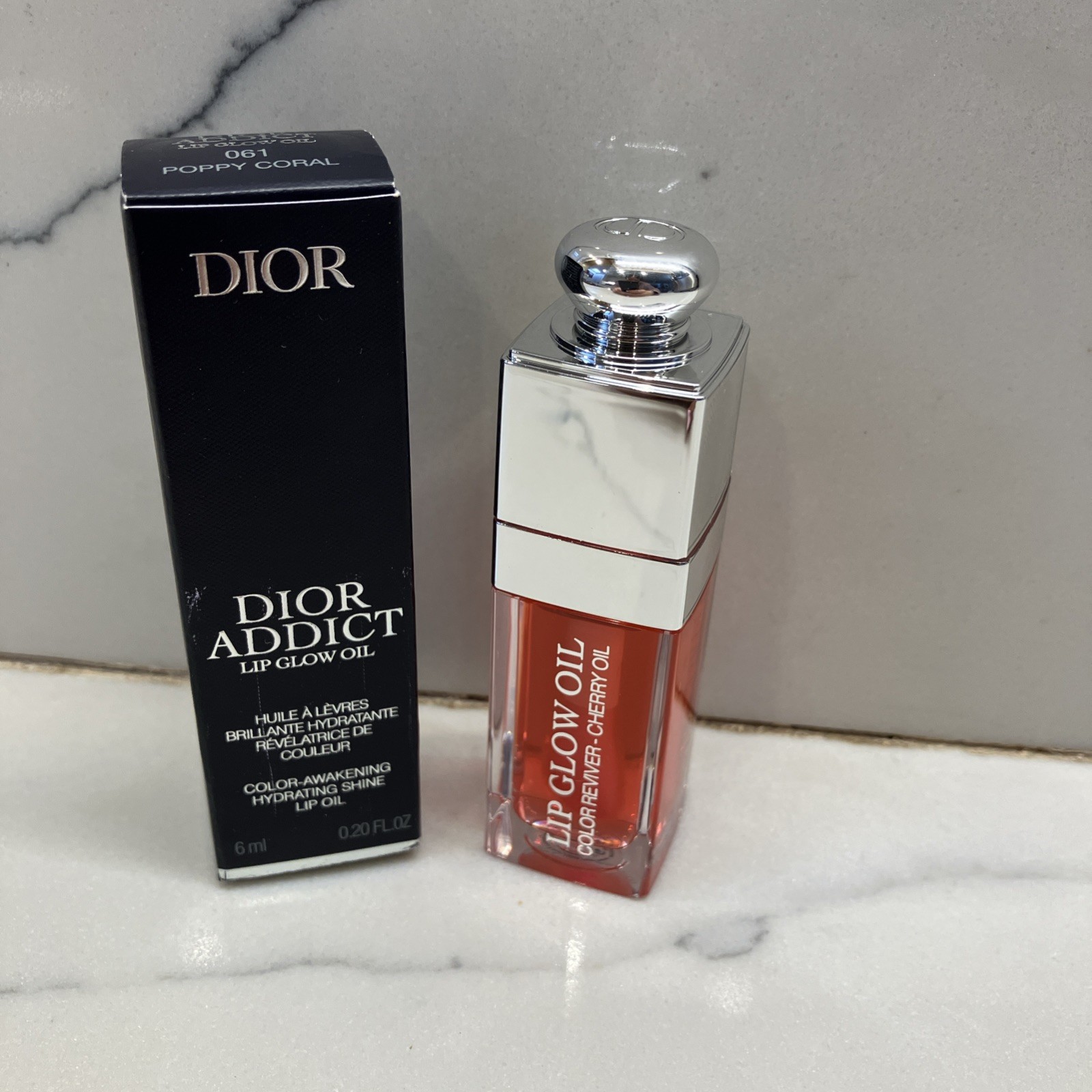 Dior Addict Lip Glow Oil 061 Poppy Coral Limited Edition 6ml-image