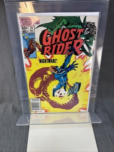 Vintage Ghost Rider #78 Nightmare Marvel Comics 1983 Newsstand 6.0 FN