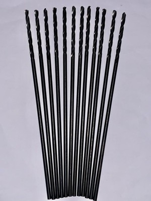 12 Bits! #30 HSS Drill Bits USA Aircraft Rivet Size 1/8  High Performance HP New