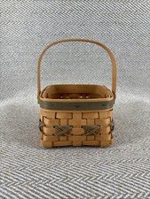 Longaberger 2000 Tree Trimming GREEN Let It S...