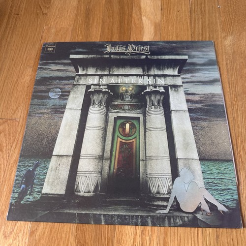 Judas Priest - Sin After Sin 1st USA Press 1977 PC 34787 Ultrasonic Cleaned VG+