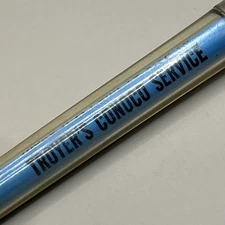 VTG Ballpoint Pen TROYER'S CONOCO SERVICE Gas Station Kalona Iowa