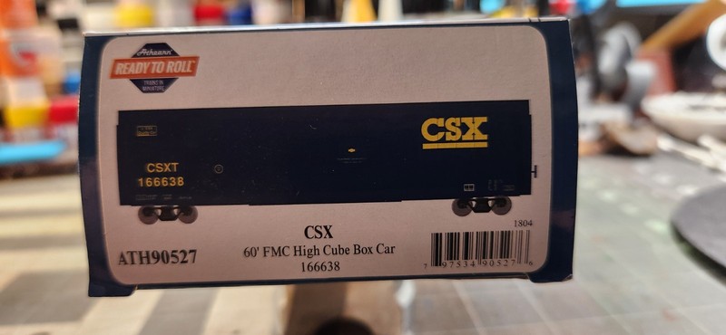 HO scale Boxcar CSX #166638