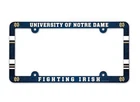 Notre Dame Fighting Irish Plastic License Frame [NEW] Tag Auto Car Plate Truck