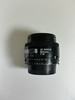 Nikon AF Nikkor 50mm f/1.8 Lens Untested