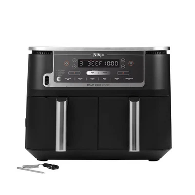 Ninja Foodi MAX Dual Zone Air Fryer 9.5L Built-In Probe AF451UK RRP £270