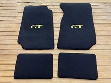 Fit For Mustang Gt Carpet Floor Mats Black 4 Pcs 1994-2001