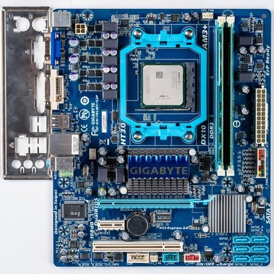Gigabyte GA-78LMT-S2P AM3+ MicroATX Motherboard 16GB DDR3 AMD FX-6300 Combo