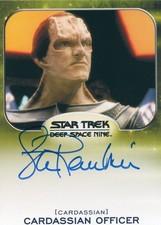 NEW LE Star Trek Connections Autograph Card Steven Rankin Cardassian Officer 