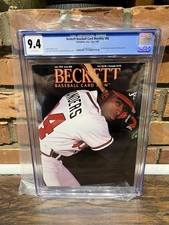 CGC 9.4 Beckett Baseball Monthly #88 July 1992 Deion Sanders /Rose Bench Perez