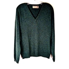 Vtge Mens Pringles Scotland for Filenes 100% pure lambswool Made in Scotland EUC