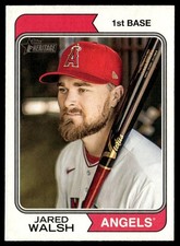 2023 Topps Heritage Jared Walsh Los Angeles Angels #368