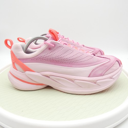 Hoka One One Elevon X 1147550-CNSW Women’s 11.5 Shoes Pink White Sneakers - Picture 3 of 8