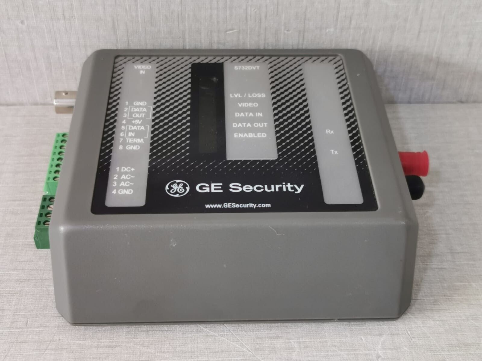 GE SECURITY S732DVT-EST2 GE SECURITY S732DVT-EST2 Digital Video Receiver 7