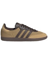 Adidas Originals Men's Samba OG Sneakers, Golden Beige Dark Brown Gum, JR0884