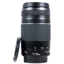 Canon 75-300mm F/4.0-5.6 III Full Frame Auto Focus EF Mount Telephoto Zoom Lens