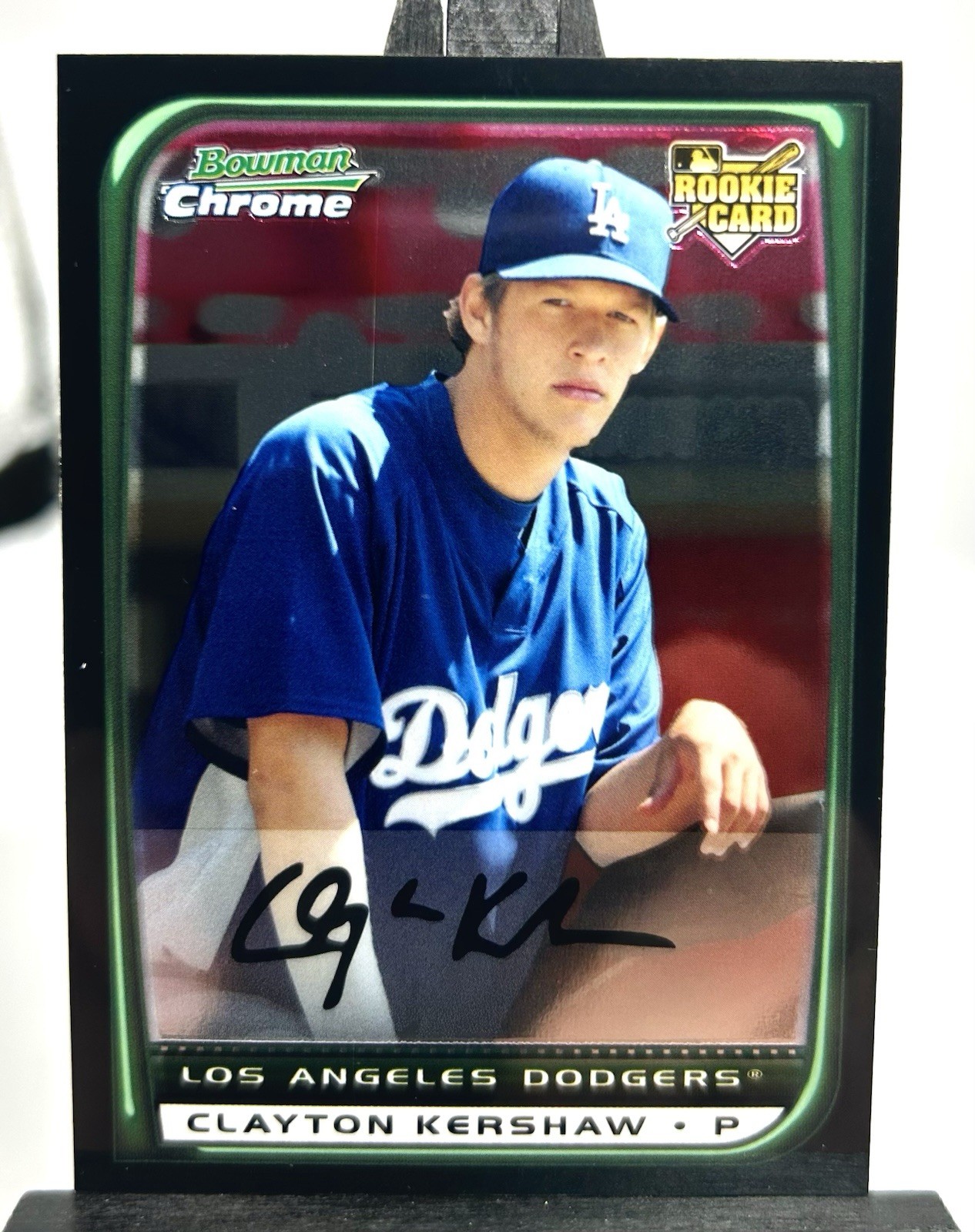 2008 Bowman Draft Picks & Prospects - Clayton Kershaw #BDP26 Chrome Base (RC)