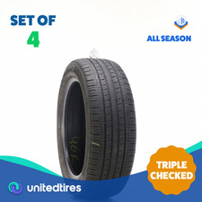 Set Of 4 Used 22555r19 Kumho Solus Kh16 99h - 5-732 15ac1
