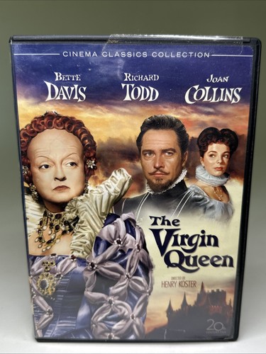 The Virgin Queen (DVD, 1955) BETTE DAVIS JOAN COLLINS