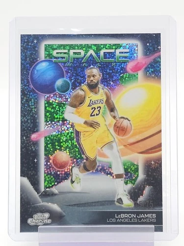 2025 Topps Cosmic Chrome LeBron James Base (RAW)