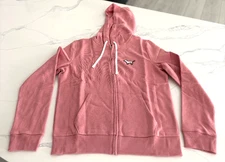 Victoria's Secret PINK Full Zip Hoodie Dusty Rose