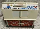 Vintage Fisher Price Family Play Farm With Animals, People, Accessories