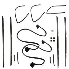 New For El Camino Caballero 78-87 Complete Door Weatherstripping Seal Kit 17pcs