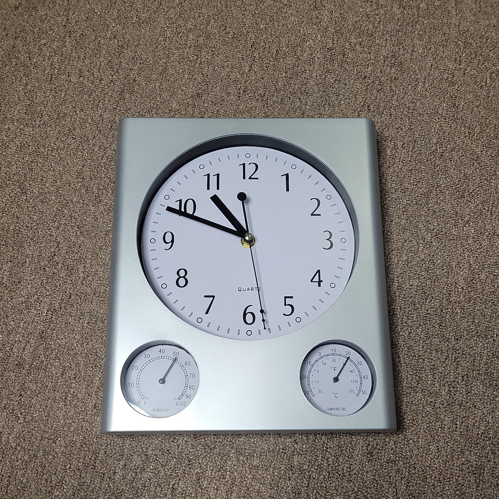 Finelife Weather Station 3 Function Wall Clock NIB Works Great eBay