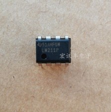 5 PCS LM211P DIP-8 LM211 Differential Comparator With Strobes Chip IC #96-9