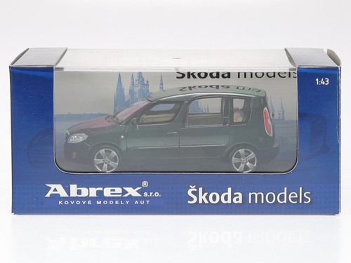 Skoda Roomster verdemet. coche en miniatura 143AB007HL Abrex 1/43 - Imagen 4 de 4