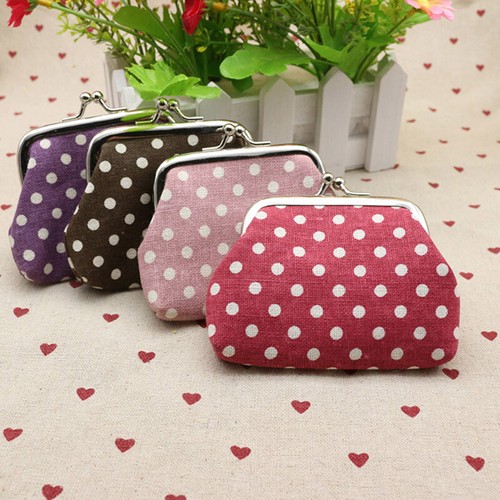 Retro Small Wallet Change Coin Purse Clutch Key Card Holder Handbag Pouch Gift - Picture 9 of 45