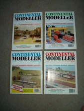 4 CONTINENTAL MODELLER 1997 Overseas Railway Enthusiast MODEL TRAINS Hobby Scale