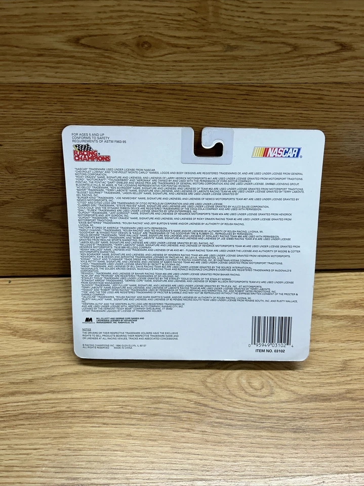 VTG 1996 Racing Champions NASCAR Team Transporter Bobby Hamilton - Image 2 of 2